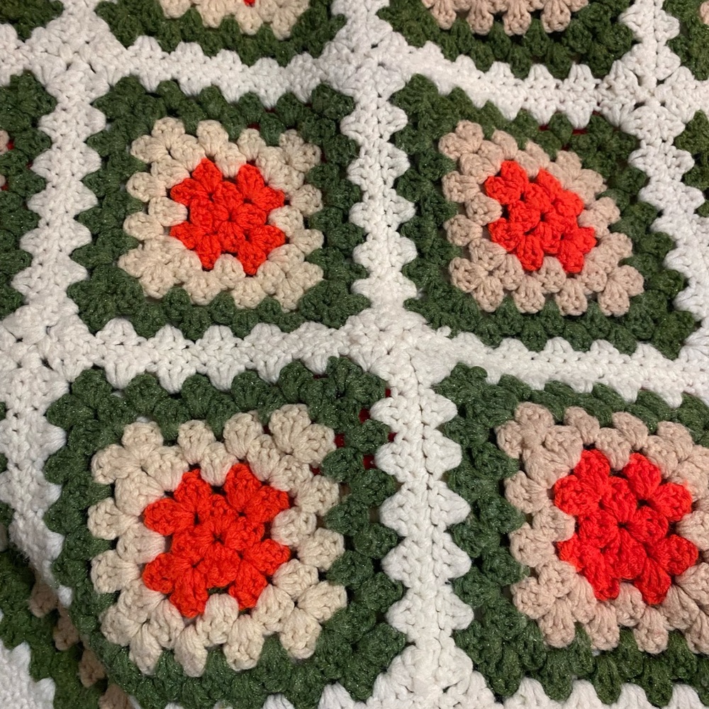 Granny Square Throw